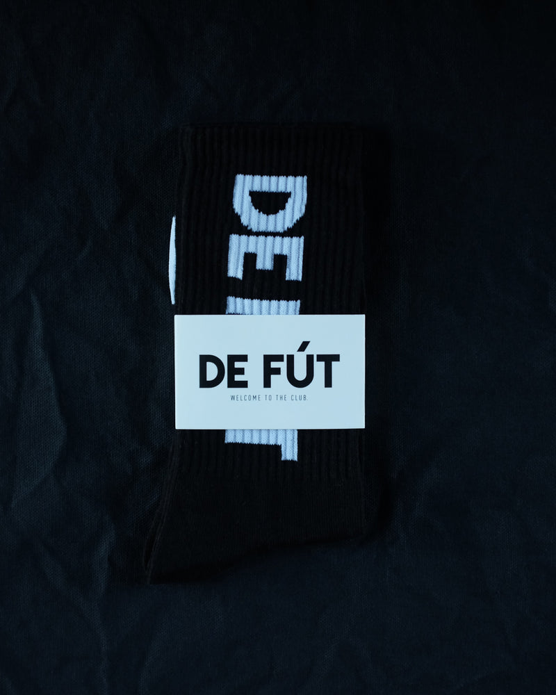 DE FÚT Crew Socks - White