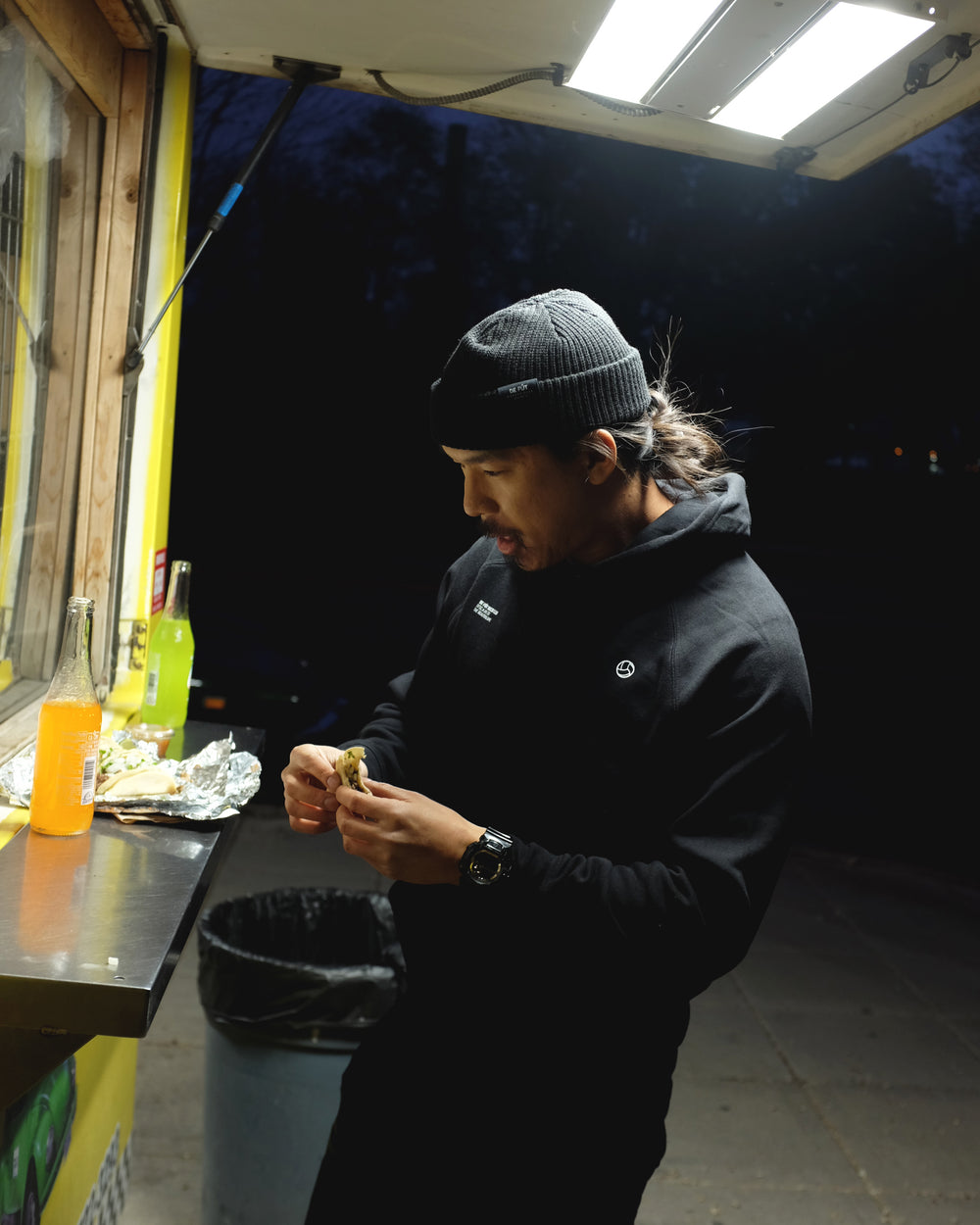 Supreme the north face fold beanie black Clearance