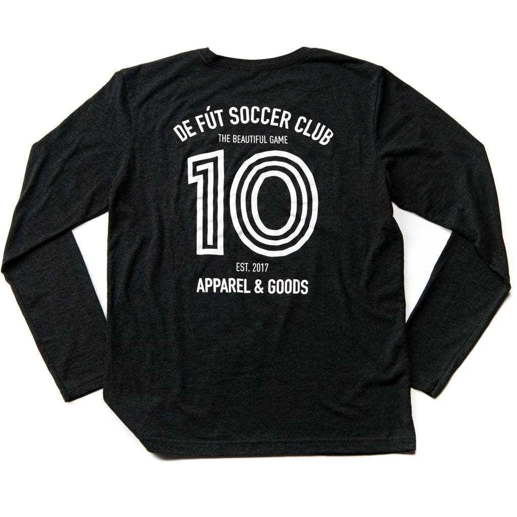 DE FÚT SOCCER CLUB Longsleeve Black