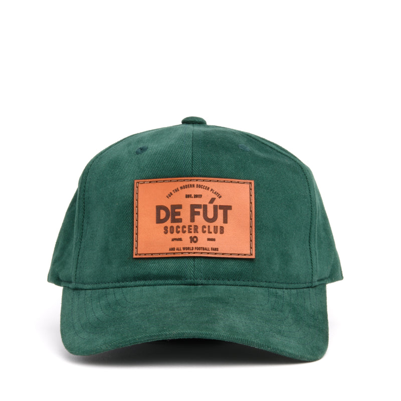 DE FÚT DFSC Leather Patch - Forest Green | Lifestyle soccer brand.