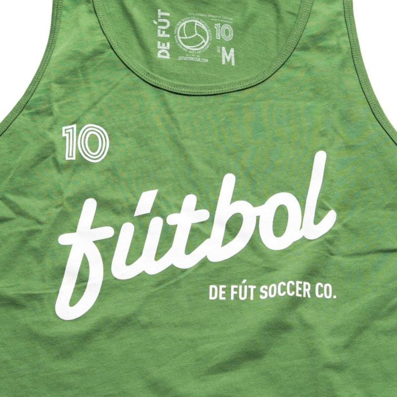 DE FÚT Fútbol Script Tank, Grass Green | Lifestyle soccer brand.